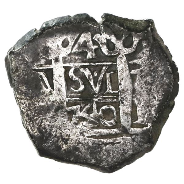 Lima, Peru, cob 4 reales, 1740V.