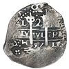 Image 1 : Lima, Peru, cob 2 reales, 1697H.
