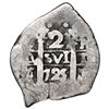 Image 1 : Lima, Peru, cob 2 reales, 1725M, Louis I, very rare.