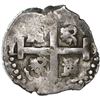Image 2 : Lima, Peru, cob 2 reales, 1728N.