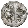 Image 2 : Potosi, Bolivia, cob 8 reales, Philip II, assayer B (1st period), rare.