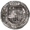 Image 1 : Potosi, Bolivia, cob 8 reales Royal (galano), 1630T, rare, NGC AU details / plugged, Murray Plate.