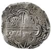 Image 2 : Potosi, Bolivia, cob 8 reales, 1632T, NGC VF 20, finest and only example in NGC census.