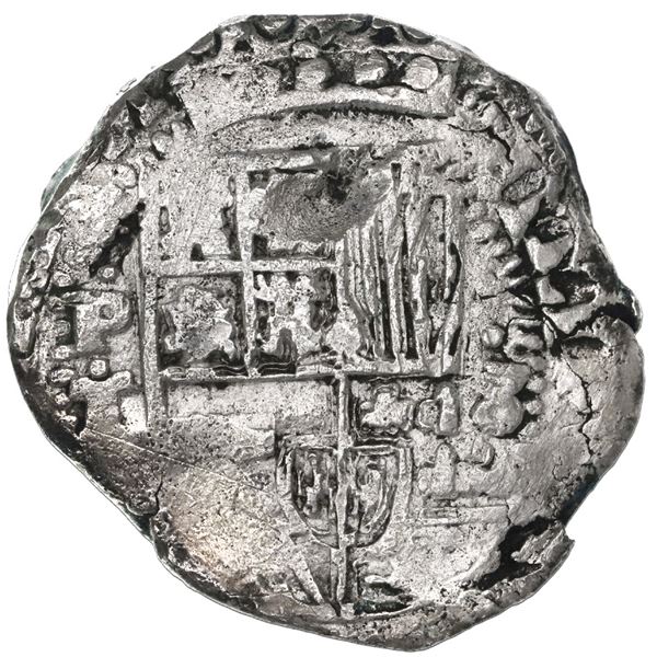 Potosi, Bolivia, cob 8 reales, 1632T.