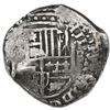 Image 1 : Potosi, Bolivia, cob 8 reales, 1643, assayer not visible, rare.