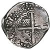 Image 2 : Potosi, Bolivia, cob 8 reales, 1643, assayer not visible, rare.