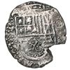 Image 1 : Potosi, Bolivia, cob 8 reales, (1646)V, with crowned-script-G countermark on shield, extremely rare.