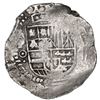 Image 1 : Potosi, Bolivia, cob 8 reales, Philip IV, assayer O (1649-51), no countermark (rare).