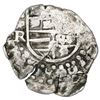 Image 1 : Potosi, Bolivia, cob 2 reales, Philip IV, assayer R (Ramirez, 1646-8), extremely rare.