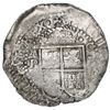 Image 2 : Potosi, Bolivia, cob 8 reales, 1652E, Transitional Type IV/A.