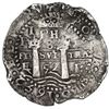 Image 1 : Potosi, Bolivia, cob 8 reales, 1652E Transitional Type VIII/A, unique variety without REX in legend,