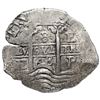Image 1 : Potosi, Bolivia, cob 8 reales, 1668E, NGC XF 40, finest known in NGC census.