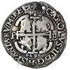 Image 2 : Potosi, Bolivia, cob 8 reales Royal (galano), 1669/8E, rare, NGC VF details / holed.