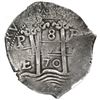 Image 1 : Potosi, Bolivia, cob 8 reales, 1670E, NGC VF 35.