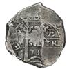 Image 1 : Potosi, Bolivia, cob 8 reales, 1673E, NGC F 15.