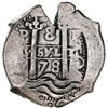 Image 1 : Potosi, Bolivia, cob 8 reales, 1678E.