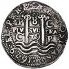 Image 1 : Potosi, Bolivia, cob 8 reales Royal (galano), 1679C, rare, NGC VF details / plugged, finest and only