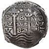 Image 1 : Potosi, Bolivia, cob 8 reales, 1682V, NGC VF 30.