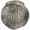 Image 1 : Potosi, Bolivia, cob 8 reales, 1685VR, ex-Association (1707).