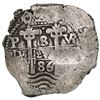 Image 1 : Potosi, Bolivia, cob 8 reales, 1686VR.