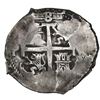Image 2 : Potosi, Bolivia, cob 8 reales, 1688VR.