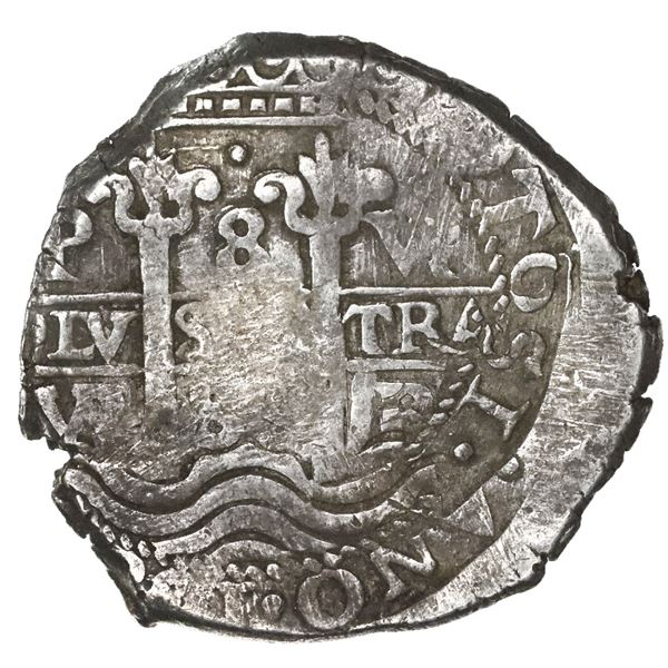 Potosi, Bolivia, cob 8 reales, 1688VR.