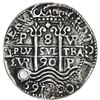 Image 1 : Potosi, Bolivia, cob 8 reales Royal (galano), 1690VR, NGC XF details / holed.