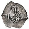 Image 1 : Potosi, Bolivia, cob 8 reales, 1701F.