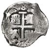Image 2 : Potosi, Bolivia, cob 8 reales, 1715+16Y, unique.