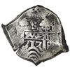 Image 1 : Potosi, Bolivia, cob 8 reales, 1717Y.