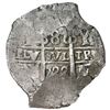 Image 1 : Potosi, Bolivia, cob 8 reales, 1722Y, NGC VF 35.