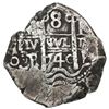 Image 1 : Potosi, Bolivia, cob 8 reales, 1740P/M, unique.