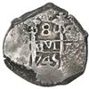 Image 1 : Potosi, Bolivia, cob 8 reales, 1745q.