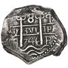 Image 1 : Potosi, Bolivia, cob 8 reales, 1746q.