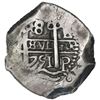 Image 1 : Potosi, Bolivia, cob 8 reales, 1751E.