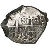 Image 1 : Potosi, Bolivia, cob 8 reales, 1759q.