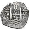 Image 1 : Potosi, Bolivia, cob 8 reales, 1766V-Y.