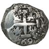 Image 2 : Potosi, Bolivia, cob 8 reales, 1769V-Y-V.