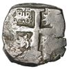 Image 2 : Potosi, Bolivia, cob 8 reales, 1772V-Y, assayer Y at lower right (rare).