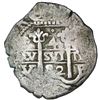 Image 1 : Potosi, Bolivia, cob 4 reales, 1682V.