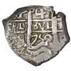Image 1 : Potosi, Bolivia, cob 4 reales, 1752q.