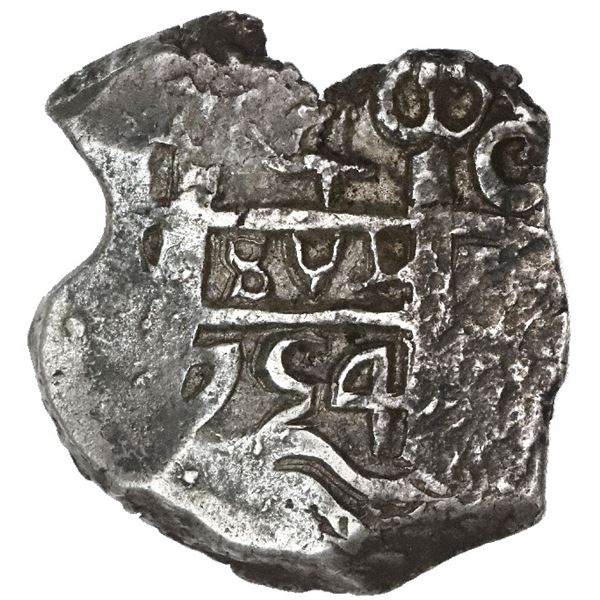 Potosi, Bolivia, cob 4 reales, 1754C.