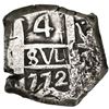 Image 1 : Potosi, Bolivia, cob 4 reales, 1772V-(Y).