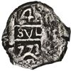 Image 1 : Potosi, Bolivia, cob 4 reales, 1773(V-Y), rare final year of cobs.