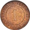 Image 2 : Argentina (struck in Dresden), copper pattern 1 centavo, 1880-E, NGC MS 63 RB.