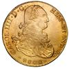 Image 1 : Potosi, Bolivia, gold bust 8 escudos, Charles IV, 1808PJ.