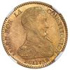 Image 1 : Potosi, Bolivia, gold 2 scudos, 1834LM, rare, NGC MS 63, ex-Newman.