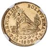 Image 2 : Potosi, Bolivia, gold 1 scudo, 1832JL, NGC MS 62.