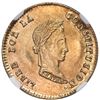 Image 1 : Potosi, Bolivia, gold 1 scudo, 1853MJ, NGC MS 62.
