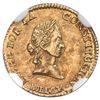 Image 1 : Potosi, Bolivia, gold 1/2 scudo, 1841LR, NGC MS 63, ex-Eliasberg.